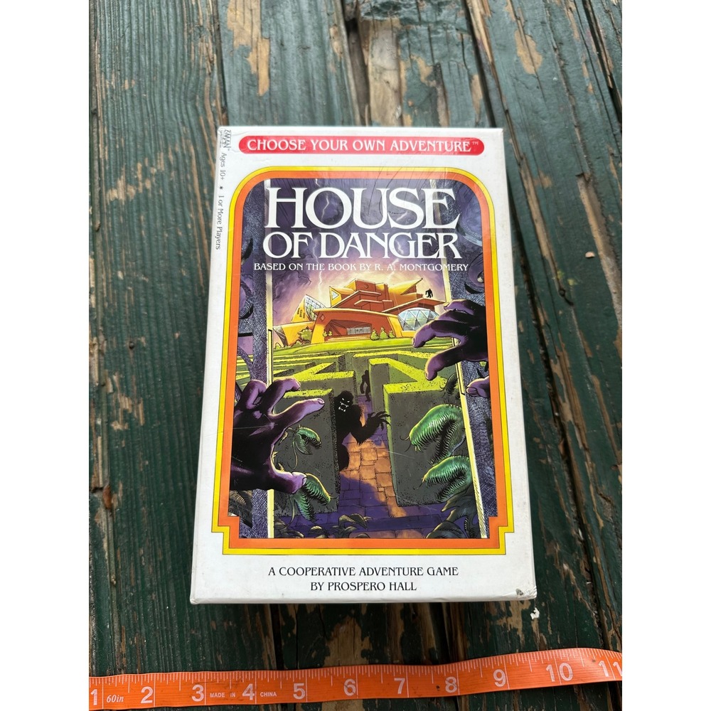 Choose Your Own Adventure House of Danger Board Game Z-Man Games Prospero Hall